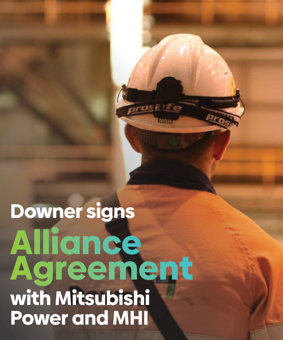 Downer signs Alliance Agreement with Mitsubishi Power and Mitsubishi Heavy Industries Power IDS Co Downer signs Alliance Agreement with Mitsubishi Power and Mitsubishi Heavy Industries Power IDS Co