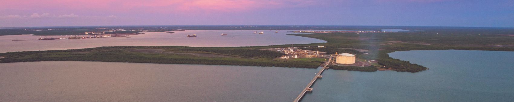 Image of Liquefied Natural Gas facility 