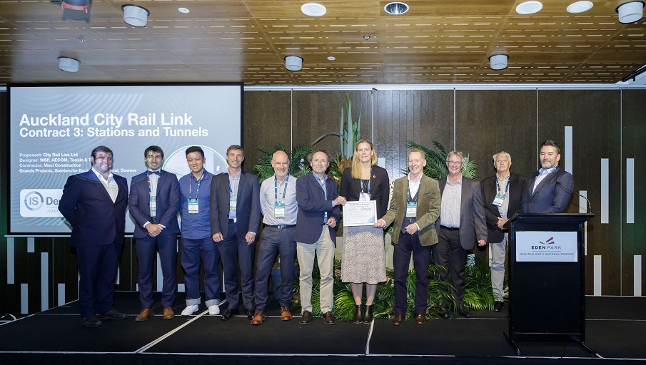 CRL wins highest-possible rating for infrastructure sustainability CRL wins highest-possible rating for infrastructure sustainability