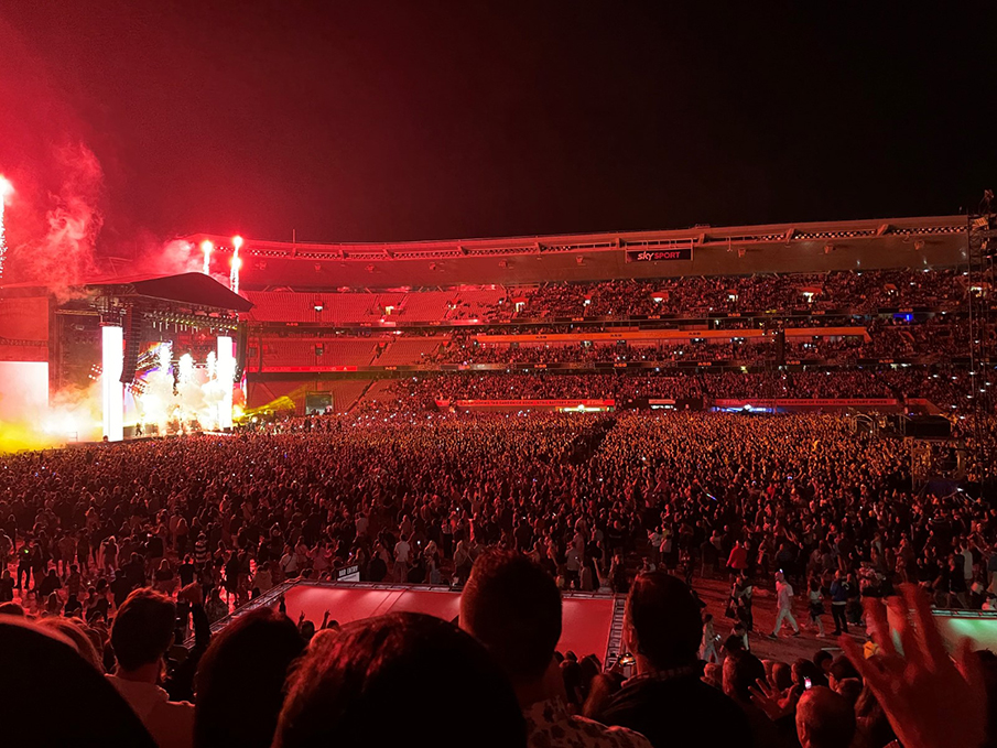 Spotless supports Six60 success in milestone event