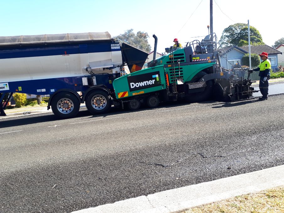 Launch of recycled asphalt 