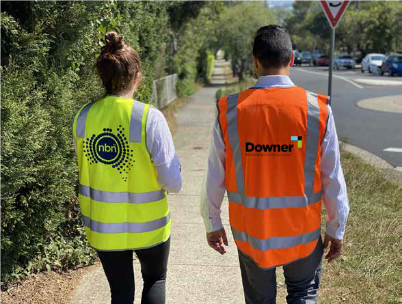 nbn broadband infrastructure to be delivered by Downer