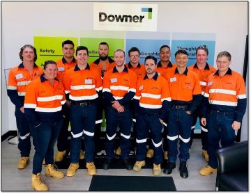 New recruits start at Downer