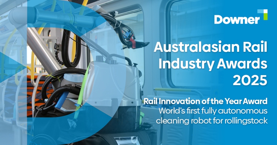 RTS named finalist for 2025 Australasian Rail Industry Awards