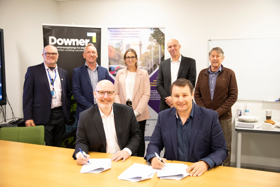 Downer and University of Auckland partner for the future Downer and University of Auckland partner for the future